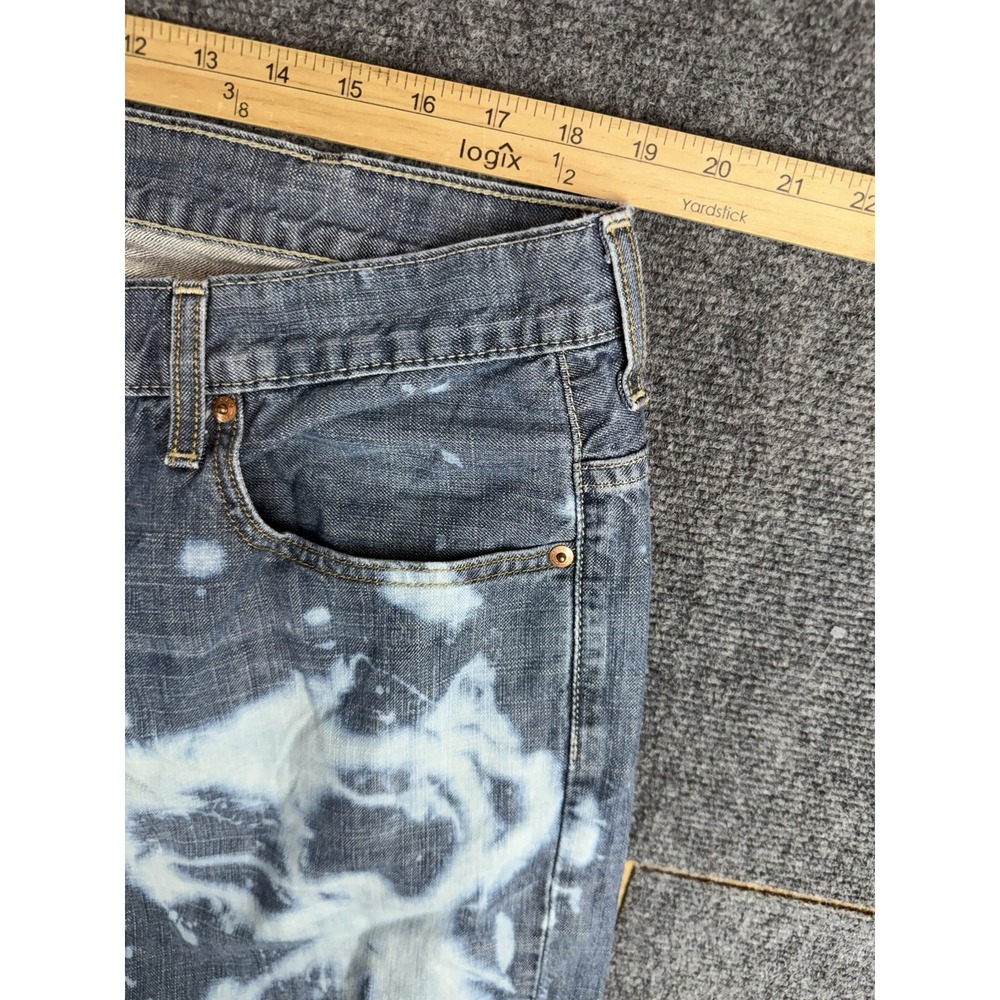 Levis 569 38x34 Custom Loose Straight Cloud Wash Y2K Baggy Skater Cambodia - Picture 6 of 9